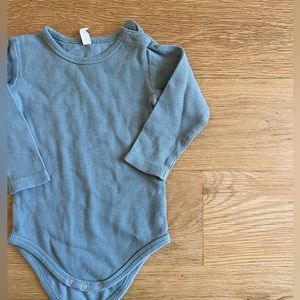 Quincy Mae Onesie in Teal/Sage